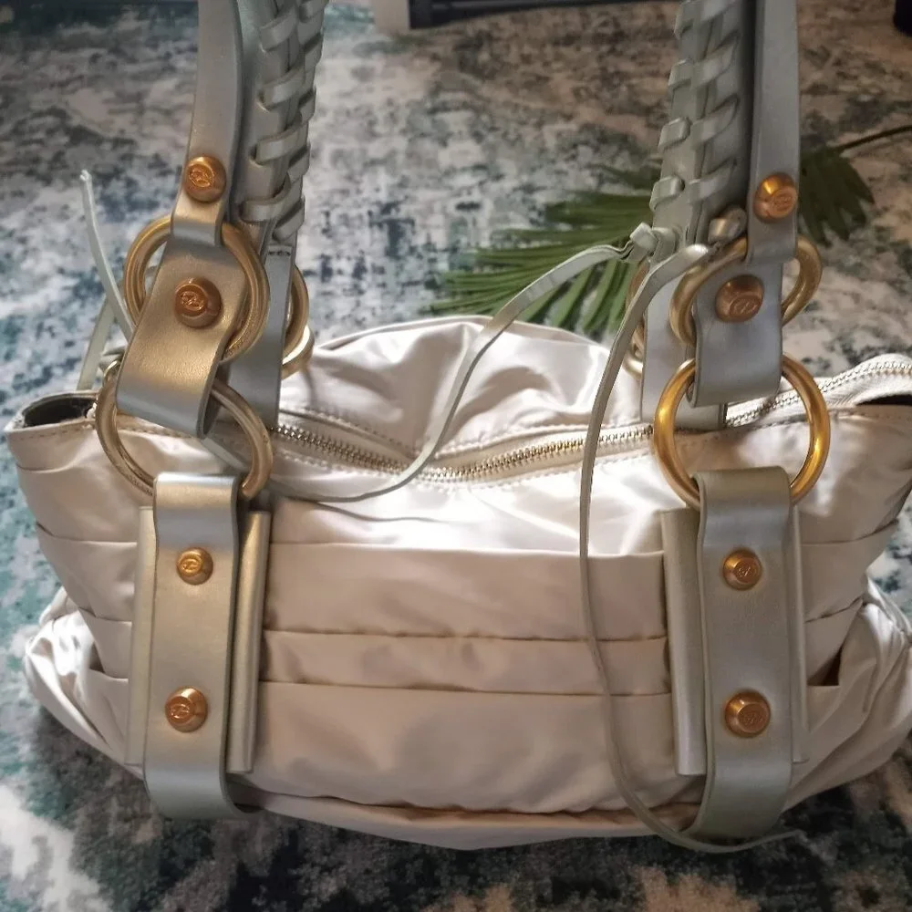 Francesca Biasa Povolaro Lime Hobo Handbag
